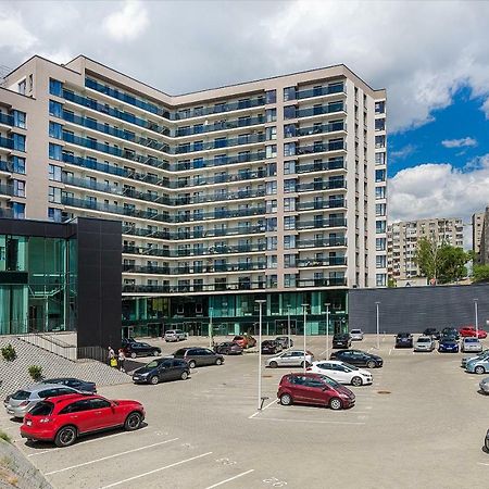 Bright Apartment Near Akropolis 维尔纽斯 外观 照片